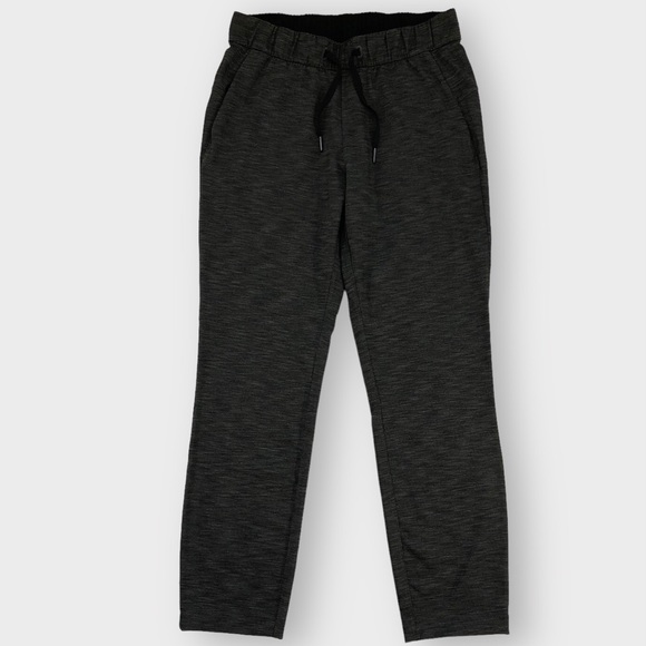 Lululemon, On The Fly Pant, Heathered Black, Size 4 - Picture 3 of 12